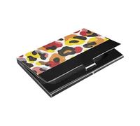KLL Colorful Camouflage Leopard Pattern Ultra-sottile Porta biglietti da visita Organizer con pelle e acciaio inox porta carte da ufficio per donne o uomini tarjetero para Hombres