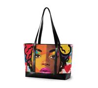 KLL Colorful Caricatura Donne moda borsa da lavoro per le donne con cerniera lavoro tote borse per le donne per la scuola con bulto para laptop