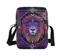 KLL Cool Leo messenger bag Vegan Leather mens crossbody bag piccolo viaggio spalla borse a mano