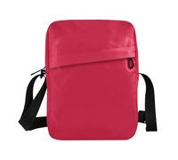 KLL Cremisi Tinta Unita Pura Pianura piccola borsa messenger per gli uomini Borse A Tracolla In Pelle Vegana Per Le Donne Piccole Borse A Spalla Shopping