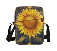 KLL Dreamy Colors Tarocchi Girasole messenger borse per le donne Vegan Leather mens crossbody Shopping Borsa a tracolla Per Viaggio