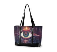 KLL Dreamy Colors Tarot Eye Borsa portatile del computer portatile con cerniera lavoro tote borse Grande borsa per le donne lavoro con pannolino bolso para laptop