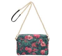 KLL Flower Power Part Moda Crossbody Piccole Borse Per Le Donne In Pelle Vegana Borse Quotidiano Zip Signore Borse A Spalla