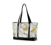 KLL FLOWERs Borse robuste per le donne con cerniera carry on tote bag grande borsa per volo con bulto para laptop