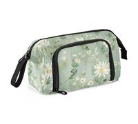 KLL Fresh Little Daisy - Astuccio grande in stile pastorale, grande capacità, grazioso astuccio multifunzionale per ragazzi e scuole preppy