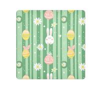 KLL Giorno di Pasqua Bunny Orecchio Piede Daisy Egg Magic Cosmetic Bag Panno Cosmetico Borsa da Viaggio Organizzatore Wrap Camera Lens Panno Wrapper Trucco Per Le Donne, Giorno di Pasqua Bunny Ear