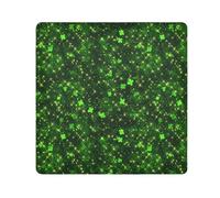 KLL Giorno di San Patrizio Luccicante Fortuna Magica Toiletries Borse Panno Cosmetico Sacchetto Organizzatore Wrap Camera Lens Panno Wrapper Per L'organizzazione, Giorno di San Patrizio Luccicante