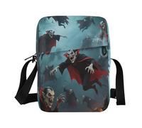 KLL Halloween Vampire messenger bag crossbody Vegan Leather Crossbody Borse Per Le Donne Shopping Signore Borse A Tracolla