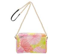 KLL James Style Tie-dye Rosa Giallo Moda Crossbody Borse Per Le Donne Piccole Borse Da Donna In Pelle Vegana Borse A Tracolla Con Zip