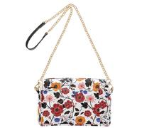 KLL Lilly Floreale Borgendy Arancione Moda Crossbody Borse Per Le Donne In Pelle Vegana Donna Cross Body Borsa Impermeabile Donna Borsa Tracolla