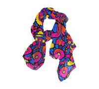 KLL Messicano Folk Art Floral Pattern Lungo scialli caldi testa avvolge per le donne per la testa bufandas para mujer elegantes