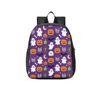 KLL mini zaino a tracolla per bambini Halloween zucche fantasmi teschio