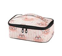 KLL Multi Piccoli Granchi Indossare Occhiali Da Sole Strisce Rosa Progettato Latte Materno Cooler Bag Picnic Lunch Box Uomini con Maniglia bolsas loncheras para Mujer