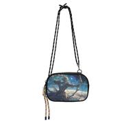 KLL Mysterious Archer Fantasy Art Style Crossbody Borsa per fotocamera da uomo Comfort con tracolla regolabile Borsa per telefono cellulare Walk the dog