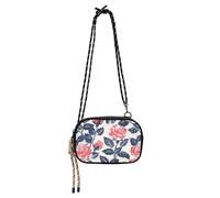 KLL Ocean Beach Ocean Style Roses Safari Anti Theft Crossbody Bag per le donne Trendy con tracolla regolabile Borse a tracolla piccola data