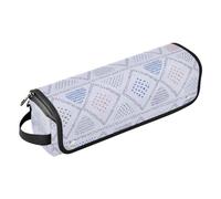 KLL Organizer 2 in 1 per strumenti per capelli, con cuscinetto resistente al calore, custodia da viaggio a doppio strato, per strumenti caldi, ferro arricciacapelli, volumizzatore per capelli, styler,