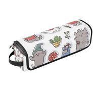KLL Organizer 2 in 1 per strumenti per capelli, tappetino resistente al calore, antipolvere, borsa da viaggio per piastra per ferro da stiro, accessori per la cura dei capelli, Giorno