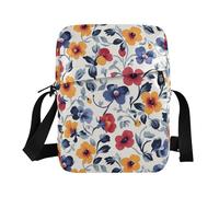 KLL Pansy Country Style San Valentino messenger borse per le donne Vegan Leather Shoulder Crossover Bag Casual Donna Borse a tracolla