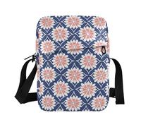 KLL Piatto Modello Geometrico Rosetta Modello messenger bag da uomo in Pelle Vegana Crossbody Piccole Borse Per Le Donne Casual Borsa A Mano A Spalla Per Donna