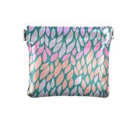 KLL Piccola borsa di cuoio della moneta impermeabile del periodo di trucco per la ragazza della donna, colore chic, Colore Chic, 1 size, Stampa