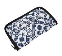 KLL Porta fazzoletti da appendere per auto, portatovaglioli, parasole con cinghie regolabili e cerniera, dispenser di fazzoletti riutilizzabile per auto, design simmetrico