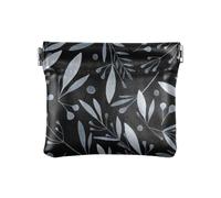 KLL Portamonete da donna in pelle, comodi sacchetti organizzativi per ragazze, donne, donne, erbe aromatiche (2), erbe (2), 4.33"(L) x 3.74"(W) x 0.39"(H), Stampa
