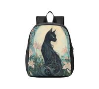 KLL principessa bambini zaino capelli lunghi Cool Cat Mucha Style