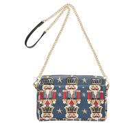 KLL Schiaccianoci Cartoon Soldato Moda Crossbody Piccola Borsa Per Le Donne In Pelle Vegana Borsa Da Donna Impermeabile Donna Borse A Tracolla
