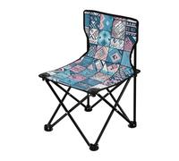 KLL Sedie da campeggio ultra leggere e pieghevoli, con struttura regolare, colore blu e rosa, con borsa per il trasporto, sedia portatile per aspettare in fila per concerti al chiuso