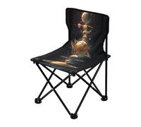 KLL Sistema Solare Celeste Paesaggio Mistero Pieghevole Sedie da Spiaggia Ultraleggero Portatile Sedia Pieghevole con Borsa per il Trasporto Sedie Esterne per Viaggi Est