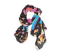 KLL Six Seven 67 Fascia lunga elegante sciarpa testa di seta per le donne che dormono per l'inverno bufandas para mujer para frio