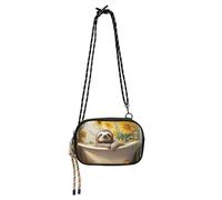 KLL Sweet Bradipo Retro Vasca da bagno West Crossbody borsa per donna bellezza con tracolla regolabile borse a tracolla Take a walk