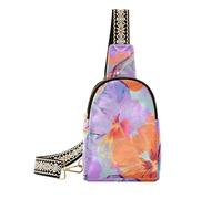 KLL Trendy Flower 3d Rendering womens fanny pack multiuso piccole borse a tracolla per il giorno pack