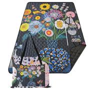 KLL Un Vaso Di Fiori Impermeabile Campeggio Coperta Morbido Partito Viaggio Picnic Coperta per Adulti Articoli da Picnic cobijas para la playa