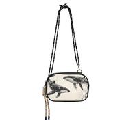 KLL Whale - Borsa a tracolla per fotocamera, da donna, con tracolla regolabile, per portare a spasso il cane