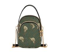 KLL William Morris Calla Lily Pattern trendy borse a tracolla in pelle per le donne con multi tasche borse da donna per moglie