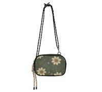 KLL William Morris Clematis Pattern Side Purse Crossbody per donna Pratica con slot per carte di credito borse per escursioni e viaggi