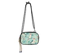 KLL Woodpecker Red Berry Blue Sling Purse Crossbody uomo bellezza con tracolla regolabile nero borsa Take a walk