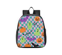 KLL Zaini per bambini Halloween Zucca arancione fantasmi Pipistrello