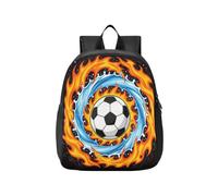 KLL zaini per bambini per ragazzi Soccer Ball Ice Splash Flame Fire | borse per libri, per bambino, mochilas escolares para ni?os