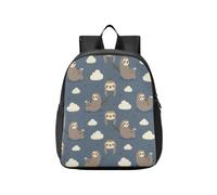 KLL Zaini per bambini Sleepy Bradipo Notte Stelle Blu Kids Pattern