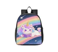 KLL Zaini per bambini Unicorni dei cartoni animati Leggere Un Libro