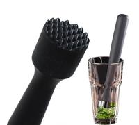 KLLJ Pestello da Cocktail,Muddler Nero per Cocktail,Pestello da Cocktail,Cocktail Muddler,Limone Schiacciapatate per Tritare Cubetti di Ghiaccio,per Il Debug di Cocktail e Succhi