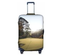 KLNBV Copertura protettiva per valigia da golf, adatta a valigie di quattro dimensioni, bianco, Small