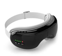 klobela Massaggiatore per occhi con calore, maschera per occhi idonea per FSA/HSA, massaggio a compressione, massaggiatore per occhi per alleviare l'emicrania, riduce occhiaie, affaticamento degli