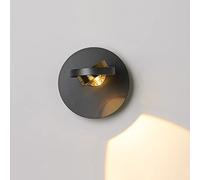 Klobvtt applique da lettura sul comodino Lampada da parete a LED per applique faretto da parete orientabile faretto da parete moderno apparecchio di illuminazione orientabile a parete Faretti per sogg