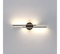 Klobvtt Applique da parete da 55 cm illuminazione applique da parete lineare applique da parete minimalista a LED lampada da parete moderna lampade da parete 14W luci da parete per interni per soggior