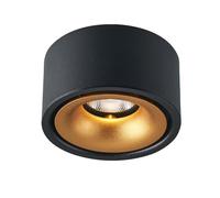 Klobvtt Faretto a LED 7W Faretto d'accento a soffitto Faretto a montaggio superficiale Mini lampada da soffitto direzionale per soggiorno Corridoio Ufficio Corridoio Galleria Illuminazione di immagini