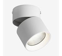 Klobvtt Faretto a soffitto a LED Faretto orientabile Faretti direzionali Faretti orientabili per Interni Faretti a Montaggio Superficiale orientabili Lampade d'accento per Galleria Corridoio Galleria