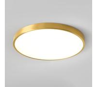 Klobvtt Plafoniera a LED dimmerabile Plafoniera da Incasso Dorata con Telecomando Moderno Vicino al soffitto Apparecchio di Illuminazione per Cucina, Camera da Letto, corridoio, Soggiorno, Ingresso